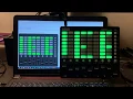 JavaScript Web MIDI API Akai APCmini text marquee
