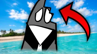 ALGO ME MORDIO EN EL MAR!!!
