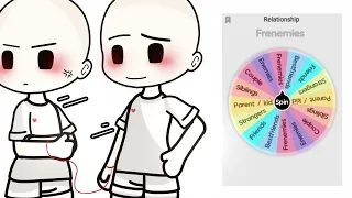 Make a couple Frenemies wheel challenge Zane TwT