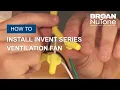 How to Install Broan-NuTone InVent FlexAir Series Bathroom Ventilation Fans Easy Installation