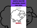 New PRINTABLE EASTER COLORING Pages Kids Will Love Them