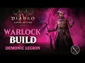 Diablo 4 Warlock Leveling Build Demonic Legion Demonology Build Lord of Hatred Guide