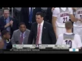 Arizona Wildcat Basketball Coach Sean Miller calls revenge timeout against UCLA