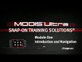 Introduction and Navigation MODIS Ultra Pt Snap-on Training Solutions