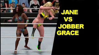 wwe 2k17 jane vs jobber grace extreme rules