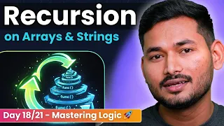Recursion on Arrays Strings in JavaScript Day of Problem Solving with JS