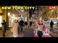 Lagu IRL New York City Wednesday Evening Walk in Manhattan (17th December 2025)