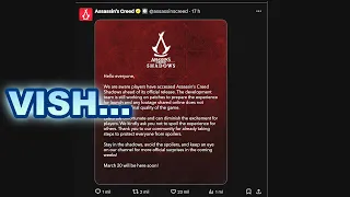 deu ruim... a ubisoft realmente ta sem sorte