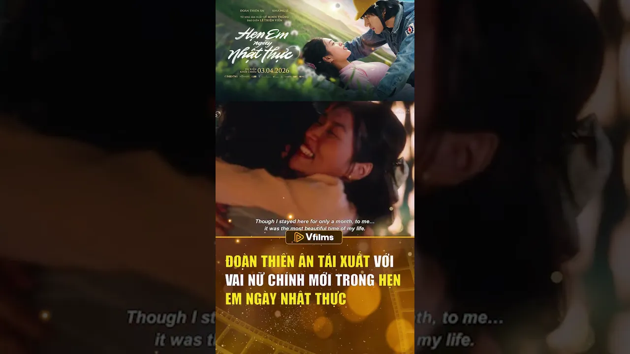 ✨ Đoàn Thiên Ân tái xuất với vai nữ chính mới trong Hẹn em ngày nhật thực poster