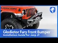 Feel the WRATH Tyger Fury Front Bumper for Jeep Gladiator JT INSTALL GUIDE TYGER AUTO