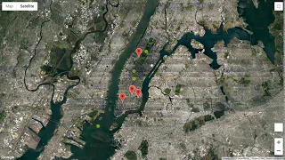 Data Analysis Using Pandas DataFrame Matplotlib 18 a - Adding HeatMap layer in Google Map
