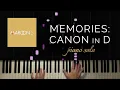 Download Lagu Memories / Canon in D - Maroon 5 Meets Pachelbel (Piano Solo + Tutorial)