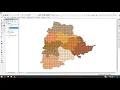 Create fishnet grid polygon with required dimension in ArcGIS