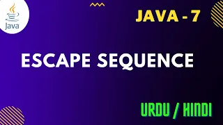 Java Escape Sequence