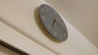Mosewa Silent Non Ticking Wall Clock Decorative for Kitchen Bedroom Bathroom Office Living Room
