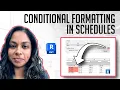 Revit Schedule Tutorial - Conditional Formatting with Purvi Irwin Clip
