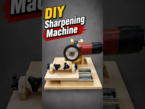 Amazing DIY Sharpening Machine #tooltips