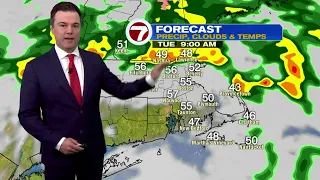 Full forecast with Meteorologist Chris Lambert March 31 5 a m