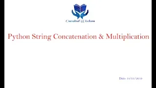 15-Python String Concatenation Multiplication