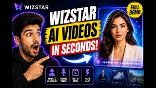 I Built Videos with Wizstar AI — The Future of AI Avatars & Content Creation