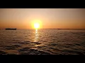 Sunset from Boat at Betdwarka