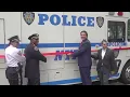 Ribbon Cutting for the 17th Precinct s New Mobile Command Center