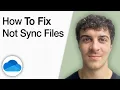 How to Fix One Drive Does Not Sync Files 2025 Full Guide