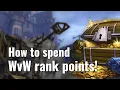 How to spend your WvW rank points - WvW Basics