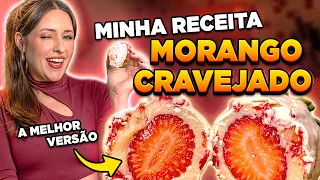 MORANGO CRAVEJADO: A NOVA FEBRE DA CONFEITARIA | Tábata Romero