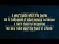 I didn't plan it  Waitress  lyrics