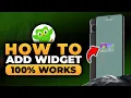 How To Add Duolingo Widget Android 100 WORKS NO Yapping To The Point FAST EASY