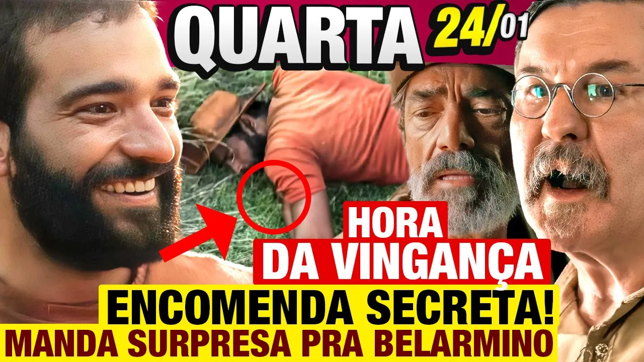 RENASCER Capítulo de hoje - QUARTA 24/01- Resumo da novela Renascer hoje ao vivo