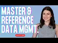 Master Reference Data CDMP Study Session DMBOK ch 10