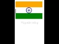 Make Indian flag in python turtle program