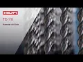 INTRODUCING Hilti TE-YX new generation hammer drill bits