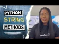 Master Python s String Methods Your Ultimate Guide to Effective Manipulation