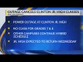 Power outage at Clinton Junior High School to affect return to school
