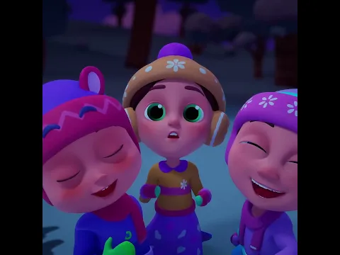 Is there a monster outside? 🐾 The truth behind the big footprints! #KidsAnimation #shorts