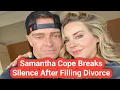 Joey Lawrence s Estranged Wife Samantha Cope Breaks Silence After Filing for Divorce