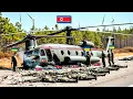 Lagu 13 Minutes Ago! 17 Russian CH-47D Helicopters Carrying 80 North Korean Generals Destroyed by the US
