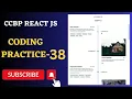 CCBP Timeline Coding Practice 38 REACT JS NxtWave CCBP 4 0