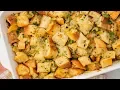 How To Make The Best Thanksgiving Stuffing Delish Insanely Easy