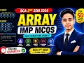 Array TOP 25 MCQs Data Structure MCQs Important MCQs Based On Array Data Structure Using C
