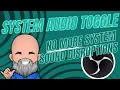 OBS LUA to Toggle Windows System Sounds While Streaming or Recording
