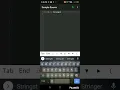 How to use input print and variable in QBASIC from ANDROID MOBILE