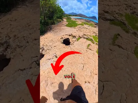 Nunca Entre em Buracos na Praia! 😱