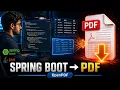 Export Data to PDF in Spring Boot OpenPDF