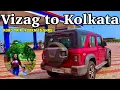 EP02: NorthEast RoadTrip 2025 | Visakhapatnam to Kolkata | Thar Roxx ADAS Experience | Roving Couple