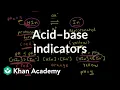Acid base indicators Acids and bases AP Chemistry Khan Academy