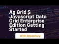 Ag grid s javascript data grid enterprise edition getting started